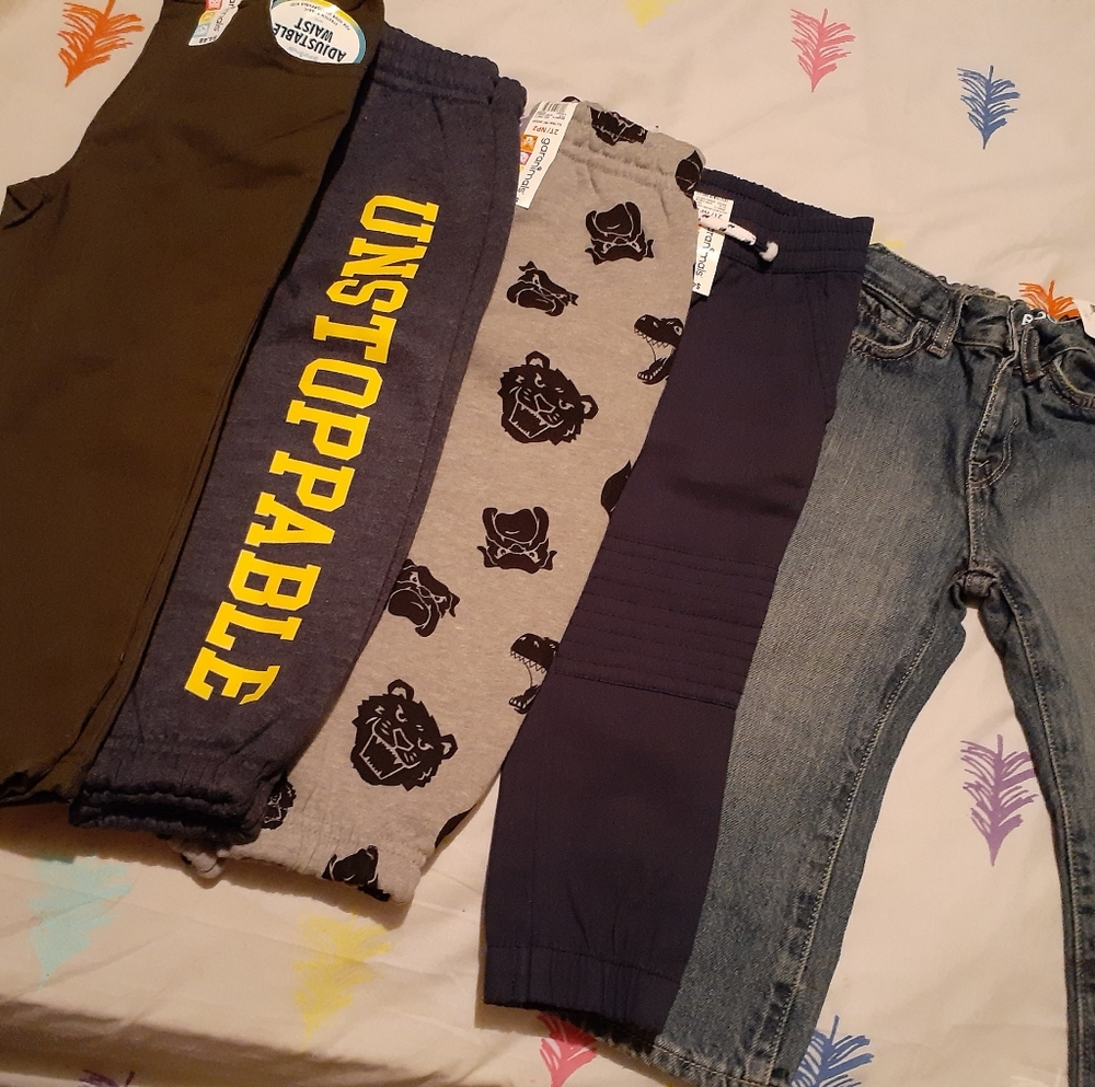 Toddler boy pants 5set